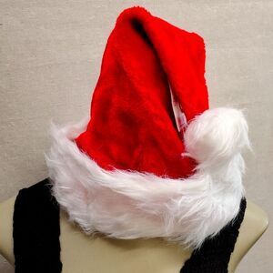 Traditional Santa Hat in Christmas Red